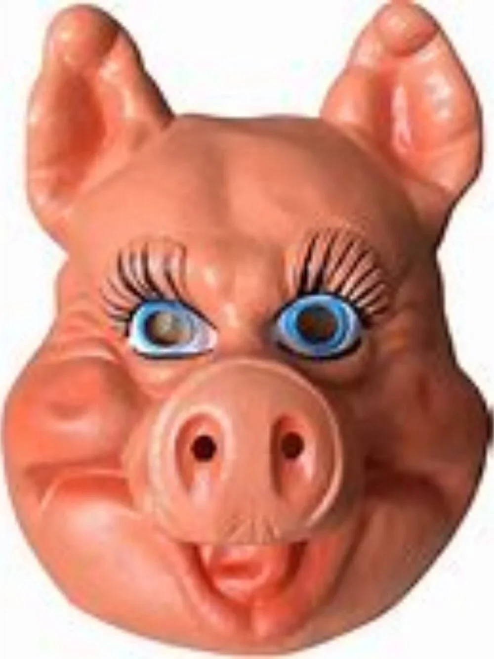 Vintage 90’s Cesar Pig Full Halloween Mask NWOT
